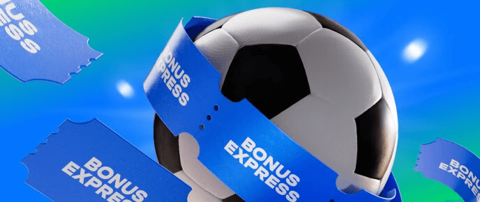 Express for the maximum<br>Bonuses for every bet<br>The game becomes more profitable<br>